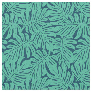 Tela Modelo tropical de la hoja de Monstera