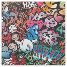 Modelo urbano de los caracteres de la pintada del