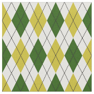 Tela Modelo verde y amarillo de Argyle