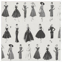 Modelos de Moda Retro en Blanco y Negro Chic
