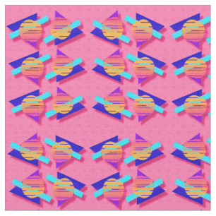 Tela Modelos de neón del triángulo de Memphis de los