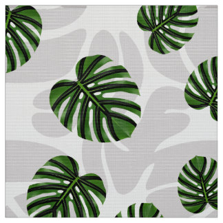 Tela Modern Boho Botanical Leaves Pattern