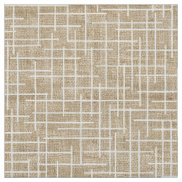 Tela Modern Crosshatch burlap texture pattern