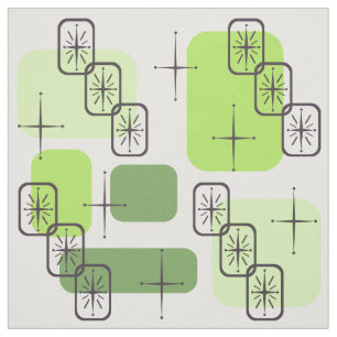 Tela Moderna Chartreuse de Mid Century Green