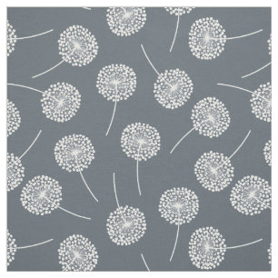 Tela moderna de Dandelion gris