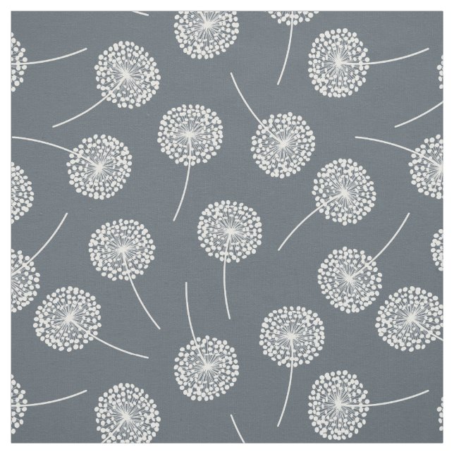 Tela moderna de Dandelion gris (Retal)