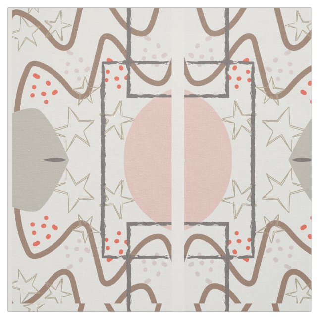 Tela moderna de Sky Mid Century (Retal)