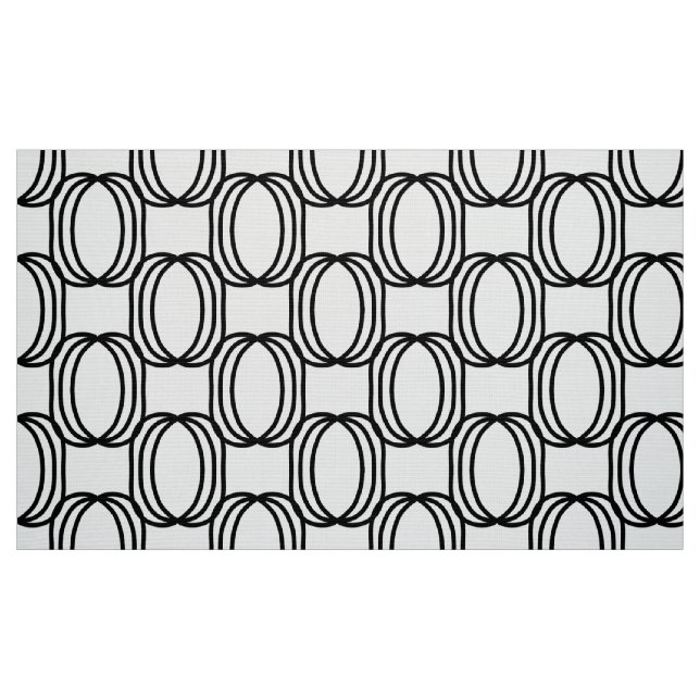 Tela moderna en blanco y negro ("Cuarto gordo" (fat quarter))