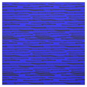 Tela Moderna línea negra moderna fondo azul real