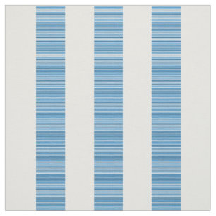Tela moderna vertical blanca azul de las rayas