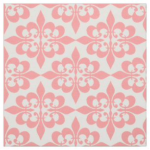 Tela Moderna y elegante Damasco rosa de época