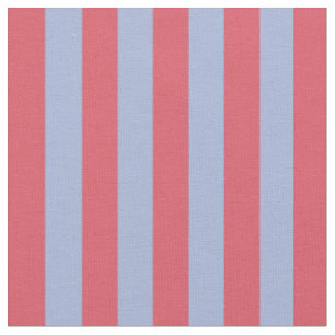 Tela Moderno y elegante Coral Light Rayas Azules