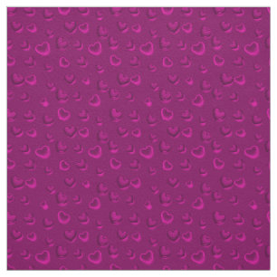 Tela Moderno y lujoso Purpurina Corazón rosa