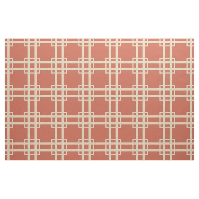 Tela Modos de especias corales en India ("Cuarto gordo" (fat quarter))