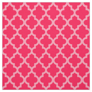 Tela Modos marroquíes de adormidera Quatrefoil