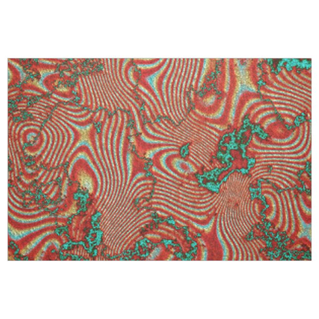 Tela Moire de moda de los años 70 5 ("Cuarto gordo" (fat quarter))