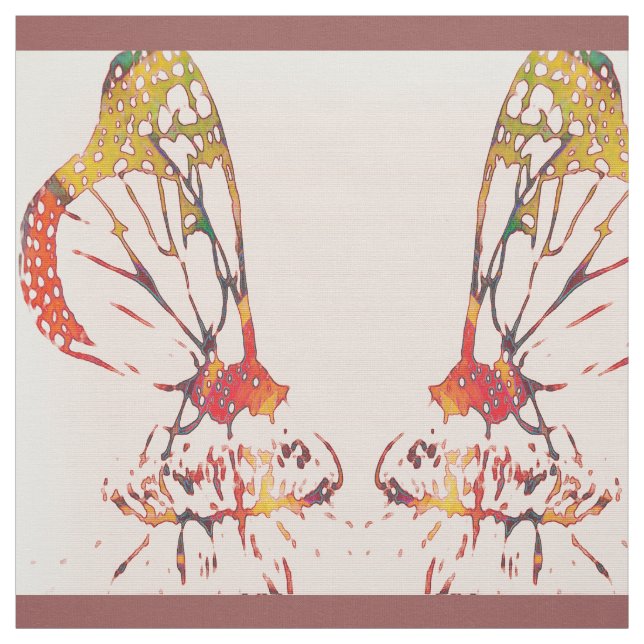 Tela Monarcas reflejados (Retal)