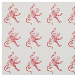 Tela Monkey Mandala Fabric