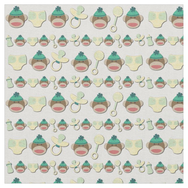 Tela Mono del calcetín (De cerca)