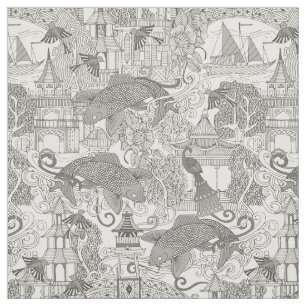 Tela mono toile del chinoiserie