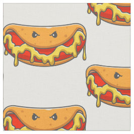 Tela monstruo del hotdog de halloween divertido