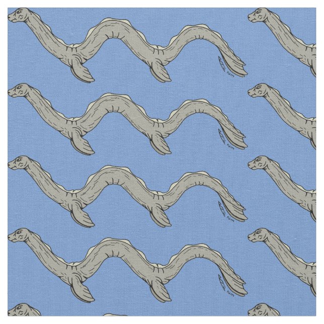 Tela Monstruo del lago canadiense (De cerca)