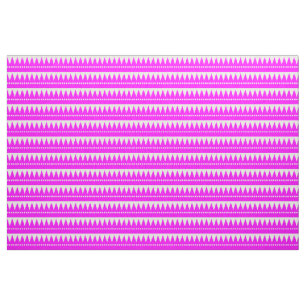 Tela Montañas aztecas - Magenta sobre blanco
