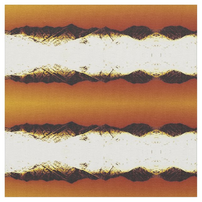 Tela Montañas de otoño (De cerca)