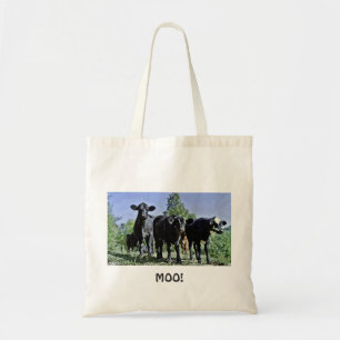 Tela ¡MOO! Bolso de la vaca