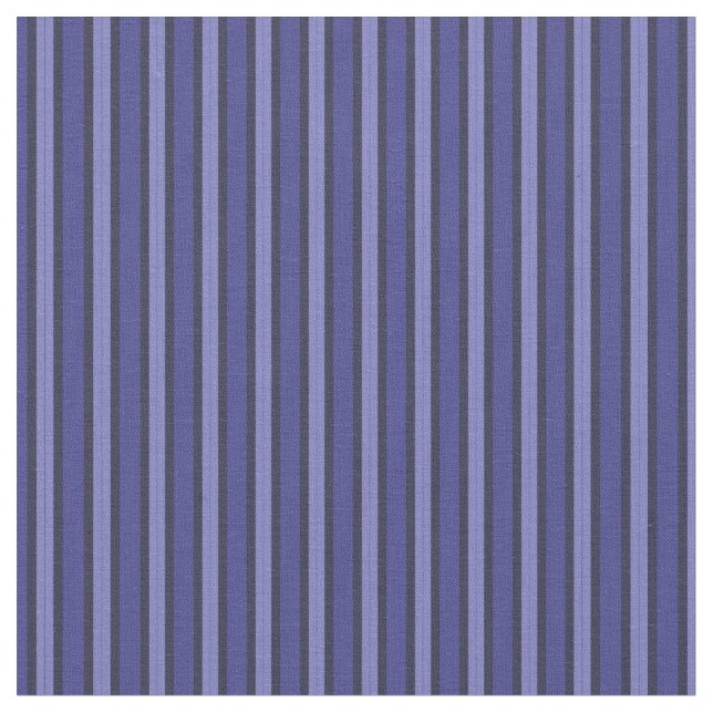 Tela Moody Blue and Blueberry Stripes (De cerca)