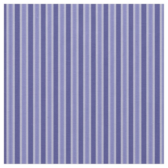Tela Moody Blue and Purple Stripes (De cerca)