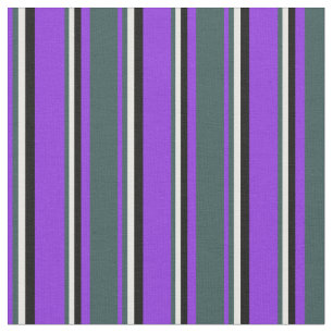 Tela Morado, gris pizarra oscuro, blanco y negro