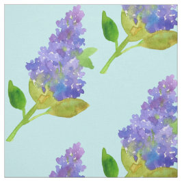 Tela Morado Lilac Flor acuática Azul