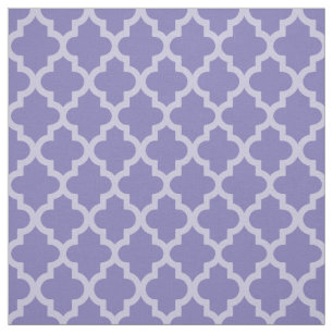Tela Morado Moods Marroquí Quatrefoil