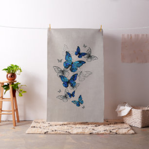 Tela Morfo de las mariposas voladoras azules