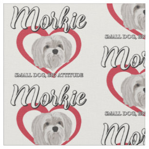 Tela Morkie - Perro Pequeño, Gran Actitud - 3