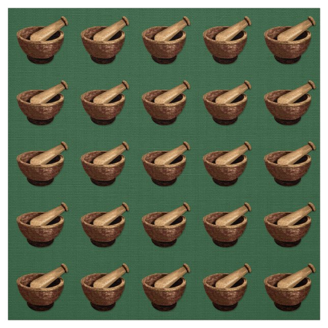 Tela Mortero sobre verde (Retal)