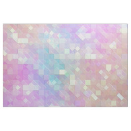 Tela mosaico brillante de tonos holo pastel: