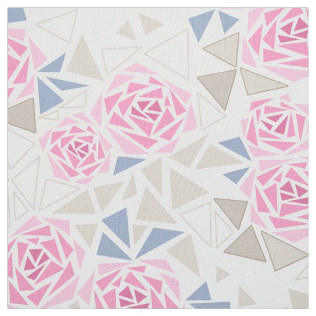 Tela Mosaico, flores (Retal)