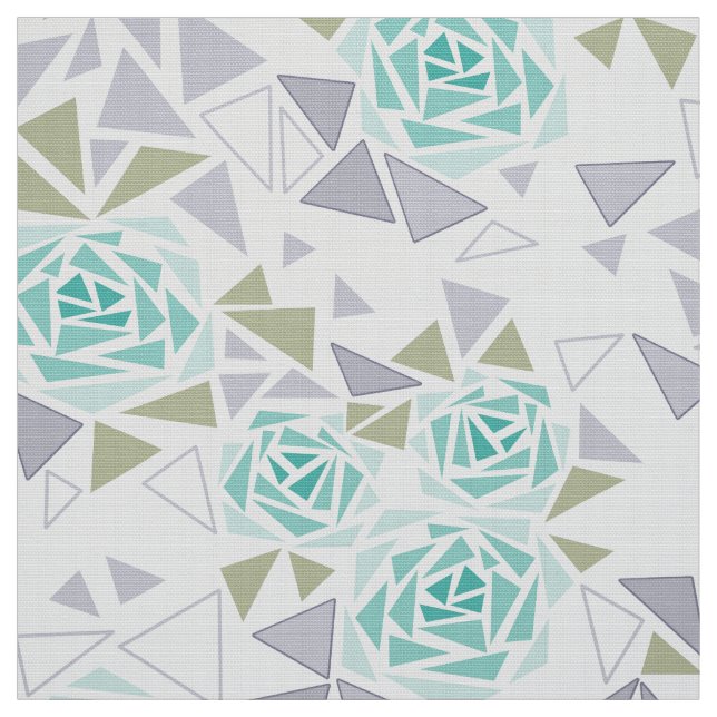Tela Mosaico, flores (Retal)