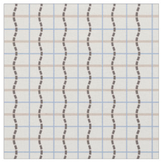 Tela mosaico geométrico calmante - taupe azul