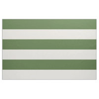 Moss Green e Ivory Wide Stripes a gran escala