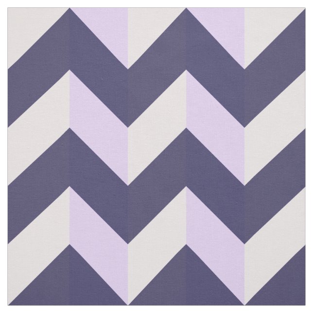 Tela Motif Chevron Violet (Retal)