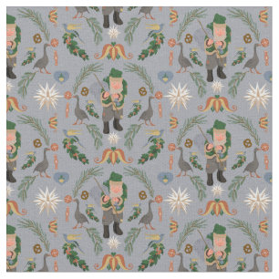 Tela Motivos de los Navidades de Belsnickel y Pennsylva