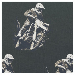 Tela Motocross Carreras deportiva competitiva
