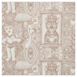 Tela mousse vintage valentine kitsch mocha