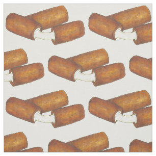 Tela Mozzarella Sticks Fried Snack Food Cheese Fabric