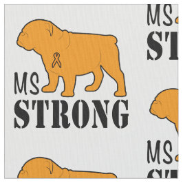 Tela Ms fuerte con el bulldog