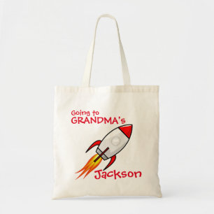 Tela Muchachos que van al bolso de noche Rocket de la