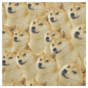 Tela Mucho Wow Doge Shiba Inu Dogecoin By the Yard